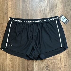 NWT! Under Armour Women’s Athletic Tech Play Up Shorts, Running, Workout, XL